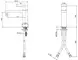 Смеситель для раковины «Cezares» UNIKA-LSM1-02-W0 бронза, картинка №2