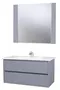 Мебель для ванной подвесная «Bellezza» Лоренцо 105 серебро, фото №1