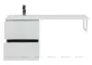 Тумба с раковиной под стиральную машину «Aquanet» Алвита 120 (Фортуна 120 левая) подвесная белая глянец, изображение №12