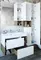 Мебель для ванной подвесная «Sanflor» Даллас 80 белая/дуб рустикальный, картинка №2