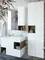 Мебель для ванной подвесная «Sanflor» Даллас 80 белая/дуб рустикальный, фото №1