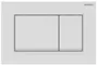 Кнопка смыва «Geberit» Sigma 30 115.883.01.1 белый матовый/белый глянцевый, фото №1