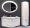 Мебель для ванной подвесная «Aima Design» Eclipse 110 белая, фото №1