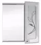 Зеркальный шкаф «Onika» Валенсия 65.01 с подсветкой белый правый, фото №1