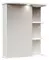 Зеркальный шкаф «Onika» Карина 55.01 с подсветкой белый левый, фото №1