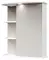 Зеркальный шкаф «Onika» Карина 55.01 с подсветкой белый правый, фото №1