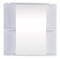 Зеркальный шкаф «Onika» Родос 75.00 без света белый правый, фото №1