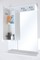 Зеркальный шкаф «Onika» Флорена 62.01 с подсветкой белый левый, фотография №3