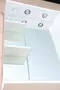 Зеркальный шкаф «Onika» Эльбрус 100.02 с подсветкой белый правый, картинка №2