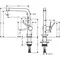 Смеситель для кухонной мойки «Hansgrohe» Talis M54 72840670 чёрный матовый, картинка №2