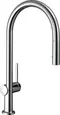 Смеситель для кухонной мойки «Hansgrohe» Talis M54 72800000 с выдвижным изливом хром, фото №1