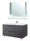 Мебель для ванной «Bellezza» Санриса 100 серебро, фото №1