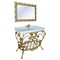 Кованная мебель для ванной «Viachy» Людовик 105 бронза, картинка №2