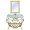 Кованная мебель для ванной «Viachy» Людовик 105 золото, фотография №3