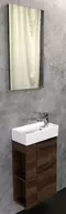 Мебель для ванной подвесная «Comforty» Матэ 40 дуб тёмно-коричневый, фото №1