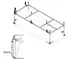 Каркас под ванну «Cezares» EMP-170-80-MF-R, фото №1