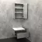 Мебель для ванной подвесная «Comforty» Осло 80 светлый бетон, картинка №10
