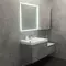 Мебель для ванной подвесная «Comforty» Осло 80 светлый бетон, картинка №2