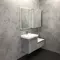 Мебель для ванной подвесная «Comforty» Осло 60 светлый бетон, изображение №4