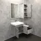 Мебель для ванной подвесная «Comforty» Осло 60 светлый бетон, фотография №3