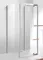 Душевой угол-ограждение «Cezares» MOLVENO-BA2-80/90-C-Cr-IV 80/90 прозрачный/хром без поддона универсальный, фото №1