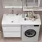 Мебель для ванной подвесная «Opadiris» Фреш 120 белая левая/правая, фото №5