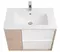 Мебель для ванной подвесная «Aquaton» Бостон 75 белая/дуб эврика, фотография №3