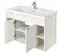 Мебель для ванной подвесная «Aquaton» Флай 100 белая/дуб крафт, фотография №3