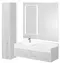 Мебель для ванной подвесная «Aquaton» Сакура 100 ольха наварра/белая, фото №1