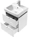 Мебель для ванной подвесная «Aquaton» Скай 60 белая, изображение №4