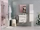Мебель для ванной подвесная «Aquaton» Скай 60 белая, фото №9