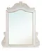Зеркало «Bellezza» Аврора 115 без света белое с патиной золото, фото №1