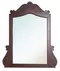 Зеркало «Bellezza» Аврора 115 без света вишня с чёрной патиной, фото №1