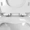 Подвесной унитаз безободковый «Owl 1975» Vatter Ruta-H mini белый с сиденьем дюропласт с микролифтом белое, фото №5
