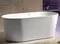 Ванна акриловая «Abber» AB9203-1.5 150/80 с каркасом с сифоном белая, картинка №2