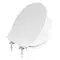 Унитаз компакт «Sanitana» Munique белый с сиденьем термопласт с микролифтом белое, картинка №2