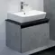 Мебель для ванной подвесная «Comforty» Эдинбург 60 бетон светлый, картинка №10