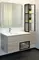 Мебель для ванной подвесная «Comforty» Мальме 90 дуб дымчатый/чёрный, фото №1