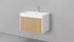 Мебель для ванной подвесная «Velvex» Klaufs 70 с ящиком шатанэ/белая, изображение №4