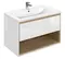 Мебель для ванной подвесная «Cersanit» Louna 80 белая, изображение №4