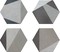Напольная плитка «Realonda Ceramica» Hextangram Fabric 33x28,5 78796918 grey, фото №1