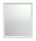 Зеркало «Cersanit» Louna 60/70 с подсветкой белое, фотография №3