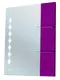 Зеркало «Bellezza» Глория Гласс 65 с подсветкой фиолетовый, фото №1