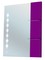 Зеркало «Bellezza» Глория Гласс 75 с подсветкой фиолетовый, фото №1