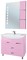 Зеркало «Bellezza» Глория Гласс 90 с подсветкой розовый, картинка №2