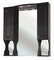 Зеркальный шкаф «Bellezza» Камелия 105 с подсветкой венге, фото №1