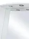 Зеркальный шкаф «Bellezza» Камелия 85 с подсветкой белый левый, изображение №4