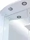 Зеркало с шкафчиком «Bellezza» Коралл 85 с подсветкой белый левый, изображение №4