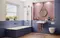 Шторка на ванну стеклянная «Ambassador» Bath Screens Black 16041207 80/140 прозрачная универсальная, изображение №4