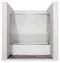 Шторка на ванну стеклянная «Ambassador» Bath Screens 16041104 150/140 прозрачная универсальная, фото №1